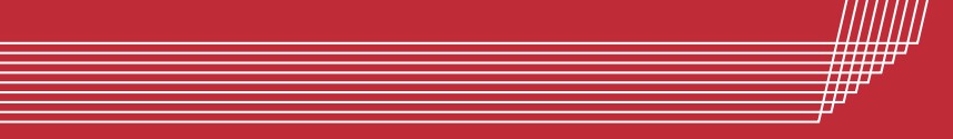 Image of white lines running across a red background